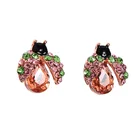 Crystal Earrings Wholesale African Women Earrings Animal Shape Earrings
