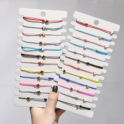 12pcs/set Colorful Boho Handmade Rope Star Love Heart Bracelet Delicate Braided Rope Heart Butterfly Bracelet Set
12pcs/set Colorful Boho Handmade Rope Star Love Heart Bracelet Delicate Braided Rope Heart Butterfly Bracelet Set