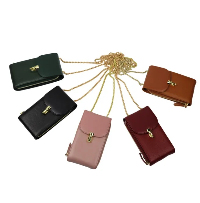 Fashion Trendy Vegan Leather Small Purse Wallet Chain Crossbody Bag Mobile Phone pouch Bag For Women
Fashion Trendy Vegan Leather Small Purse Wallet Chain Crossbody Bag Mobile Phone pouch Bag For Women