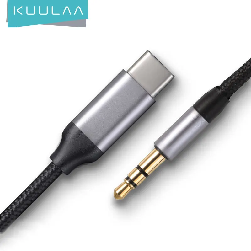 KUULAA Type C 3.5 Jack headphone jack adapter aux cable video audio converter type C
KUULAA Type C 3.5 Jack headphone jack adapter aux cable video audio converter type C