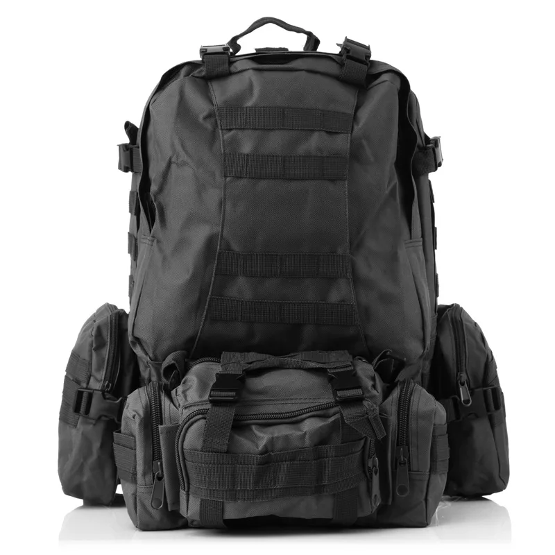 

OB056 Camping Travel bag army camouflage Oxford outdoor mountaineering combination backpack hiking tactical military backpack