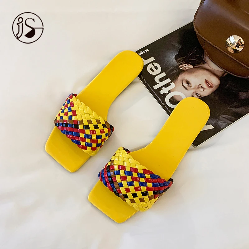 Wholesale slippers colorful woven summer beach shoes popular color yellow shoes women slippers slides footwear, Picture
Wholesale slippers colorful woven summer beach shoes popular color yellow shoes women slippers slides footwear, Picture