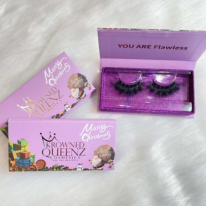 2021 new arrivals pink christmas lash packaging alse eyelashes cases 25mm mink eyelash vendor customized boxes, Natural black
2021 new arrivals pink christmas lash packaging alse eyelashes cases 25mm mink eyelash vendor customized boxes, Natural black