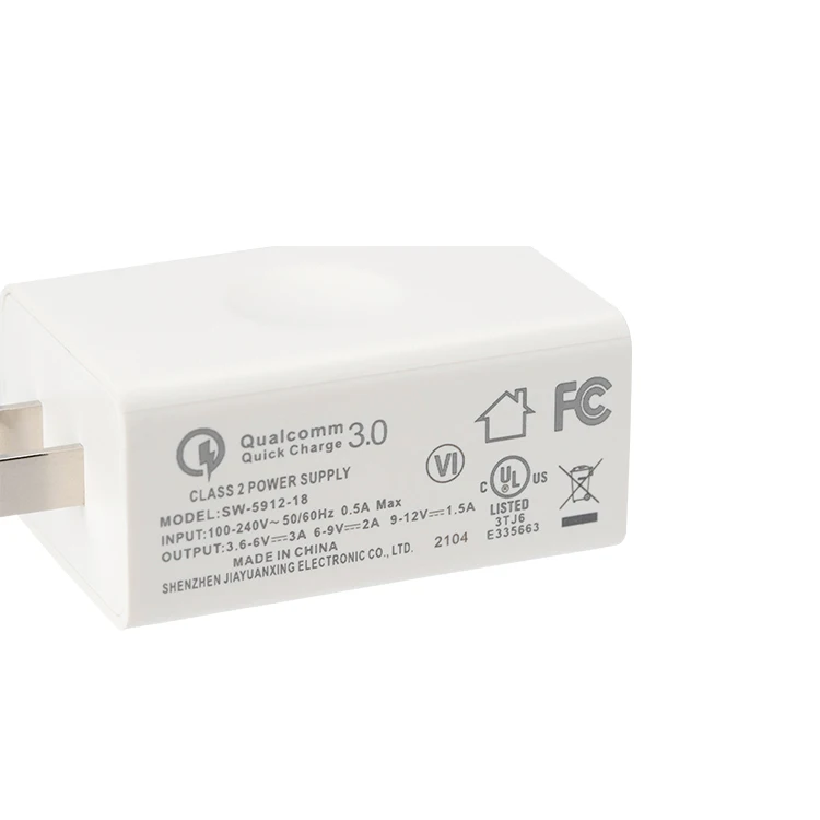High Quality Wholesale Usb Quick Charger Usb Travel Wall Qc 3.0 Charger For Mobile Phone
High Quality Wholesale Usb Quick Charger Usb Travel Wall Qc 3.0 Charger For Mobile Phone