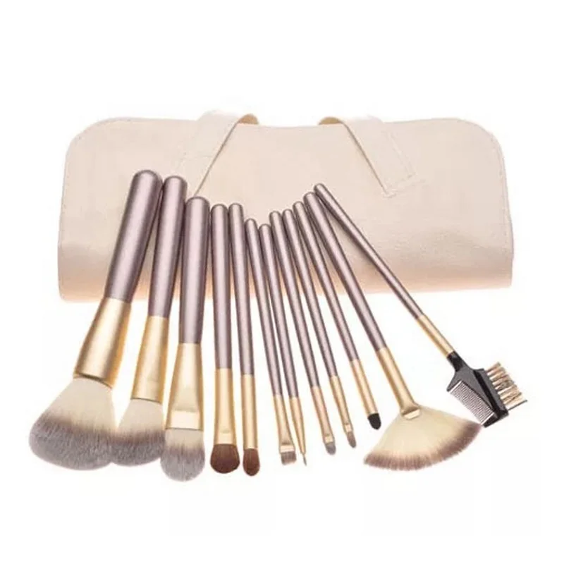 12 Piece White Wooden Handle Cosmetics Make Up Brush Custom Private label Vegan Eyeshadow Professional Makeup Brushes Sets
12 Piece White Wooden Handle Cosmetics Make Up Brush Custom Private label Vegan Eyeshadow Professional Makeup Brushes Sets