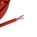 2 Core Flexible Silicone wire cable Tin Plated Copper Electrical Heat Resistance 2*1.5 mm2 Power Cable