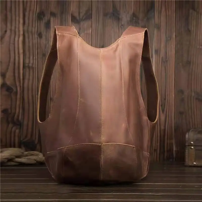 Wholesale Vintage Leather Man Travel Backpack Office Bag College Backpack Black Backpack For men, Black,brown
Wholesale Vintage Leather Man Travel Backpack Office Bag College Backpack Black Backpack For men, Black,brown
