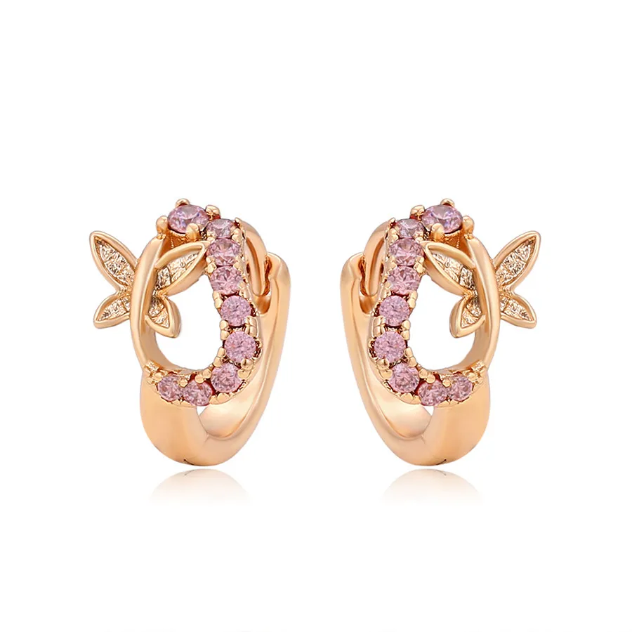 S00143976 xuping jewelry Novel Design Butterfly Full Diamond Dating Essential 18K Gold Plated Hoop Earrings
S00143976 xuping jewelry Novel Design Butterfly Full Diamond Dating Essential 18K Gold Plated Hoop Earrings