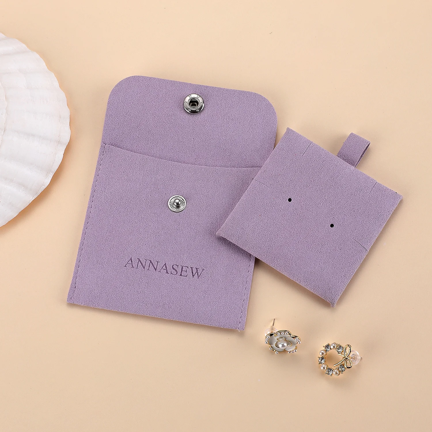 ANNASEW Custom Logo High Quality Medium Gray Microfiber Bag Jewelry Cute Pouch Gift Bag Velvet Pouch Medium Gray
ANNASEW Custom Logo High Quality Medium Gray Microfiber Bag Jewelry Cute Pouch Gift Bag Velvet Pouch Medium Gray