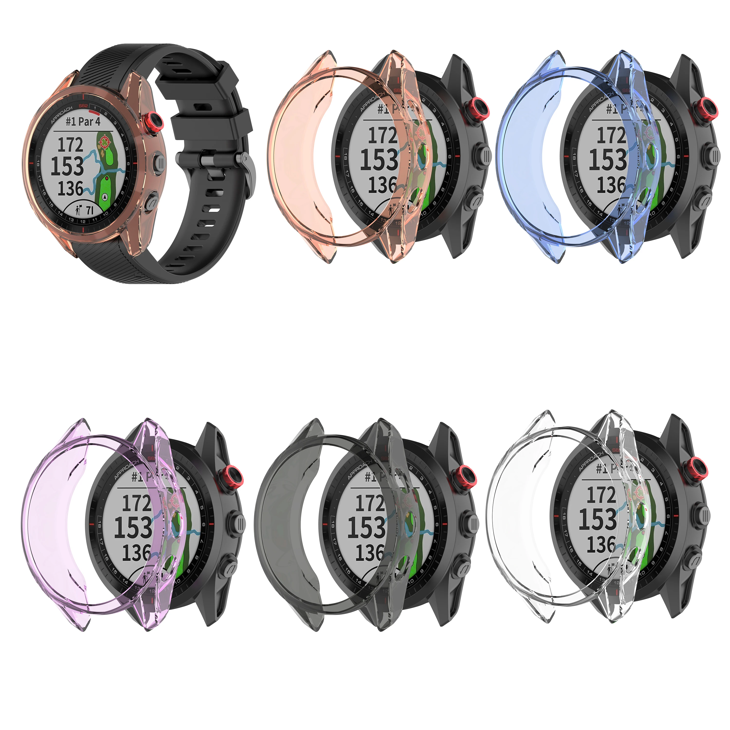Soft Protect Cover TPU Case for Garmin Approach S62 Watch Protective Frame Case Shell Accessories
Soft Protect Cover TPU Case for Garmin Approach S62 Watch Protective Frame Case Shell Accessories
