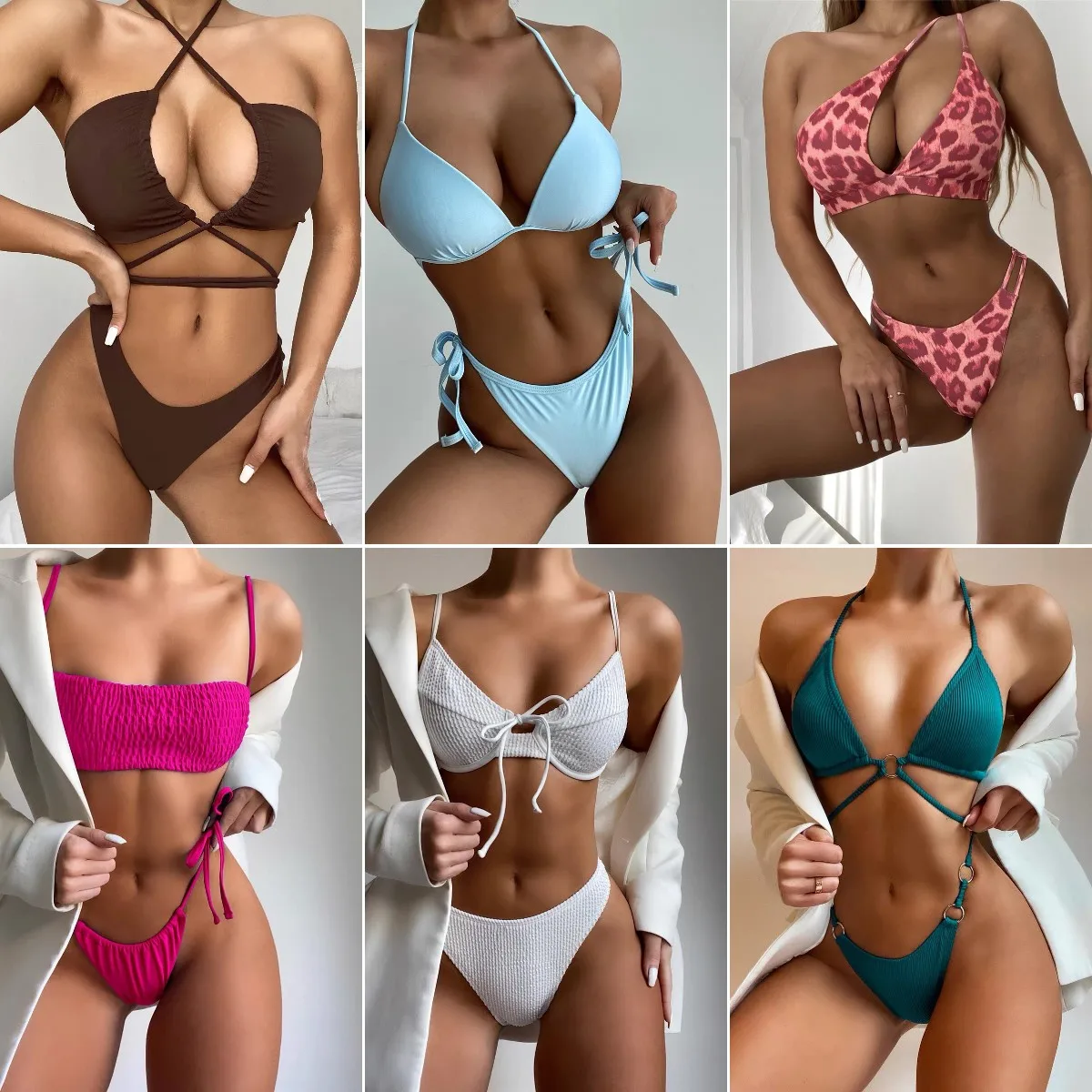 Fashion sexy bikini Brazilian women's sexy lingerie solid women beach swimwear customized 2022 new style
Fashion sexy bikini Brazilian women's sexy lingerie solid women beach swimwear customized 2022 new style