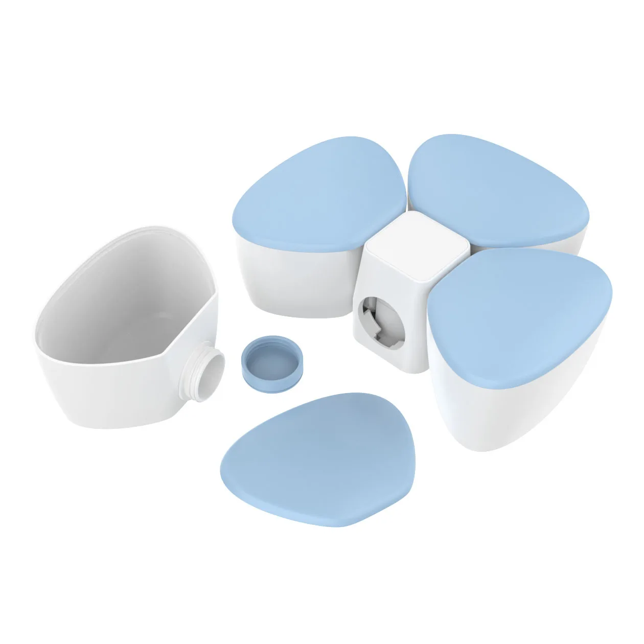 Non-toxic PP formula milk powder dispenser storage box, baby milk powder container, Picture
Non-toxic PP formula milk powder dispenser storage box, baby milk powder container, Picture