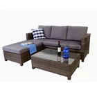Outdoor Furniture Outdoor Table And Chair Set Hot Selling Outdoor Backyard Rattan Furniture Table And Chair Sofa Set