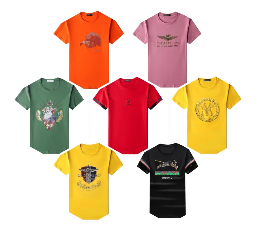 Best selling men's short-sleeved T-shirts in 2021 Cheap wholesale clothing printing European and American style men's T-shirts
Best selling men's short-sleeved T-shirts in 2021 Cheap wholesale clothing printing European and American style men's T-shirts