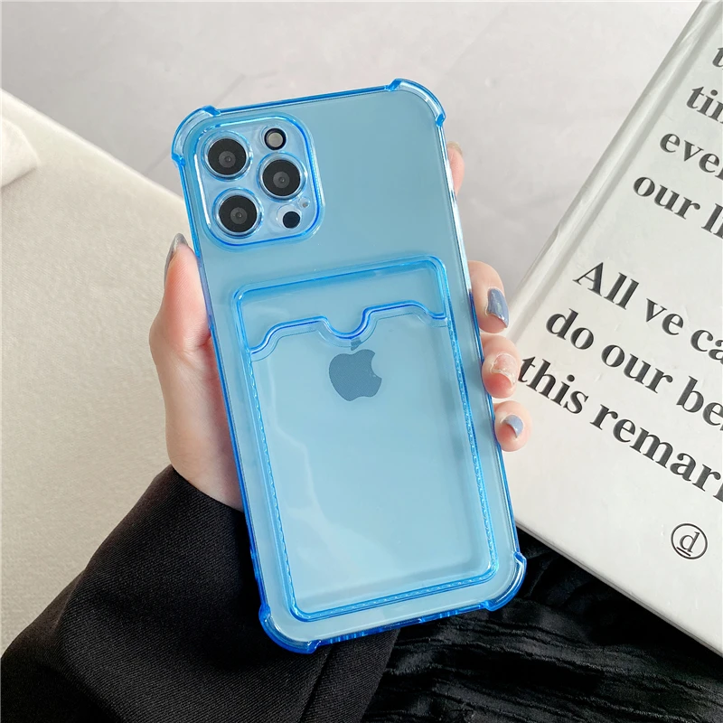 Wholesale Clear Protective Back Cover Crystal Transparent TPU Phone Case with Card Slot For iPhone 12 Pro Max 5.4 6.1 6.7
Wholesale Clear Protective Back Cover Crystal Transparent TPU Phone Case with Card Slot For iPhone 12 Pro Max 5.4 6.1 6.7