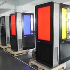 43" 55'' 65'' outdoor TV double side IP65 android digital signage advertising display lcd outdoor touch screen kiosk