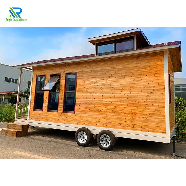 Ruixin Prefabricated Modular Portable Log Cabin Tiny Houses On