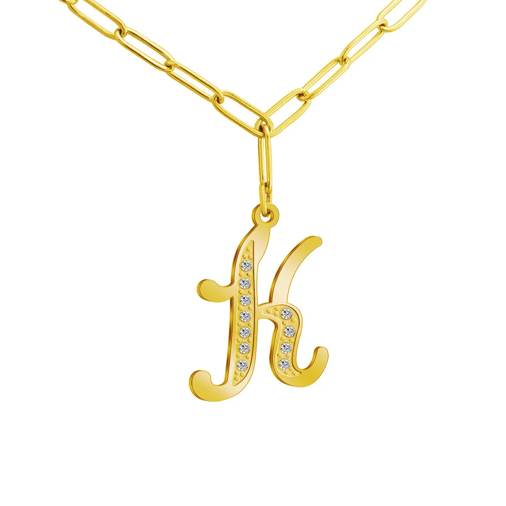 RFJEWEL New arrival 2021 Fashion Beautiful Letter K Necklace Newest Women Jewelry BIG Letter Rhinestone Pendant Necklace
RFJEWEL New arrival 2021 Fashion Beautiful Letter K Necklace Newest Women Jewelry BIG Letter Rhinestone Pendant Necklace