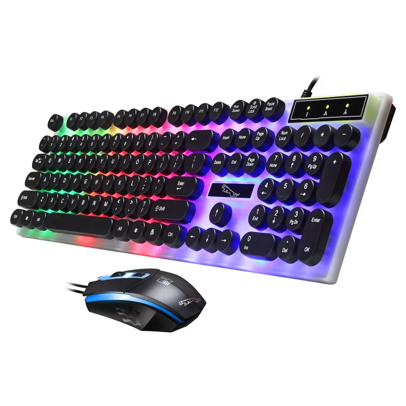 Professional Gaming Keyboard & Mouse Set Combo Ecostar RGB Rainbow Light Colourful Keypad
Professional Gaming Keyboard & Mouse Set Combo Ecostar RGB Rainbow Light Colourful Keypad