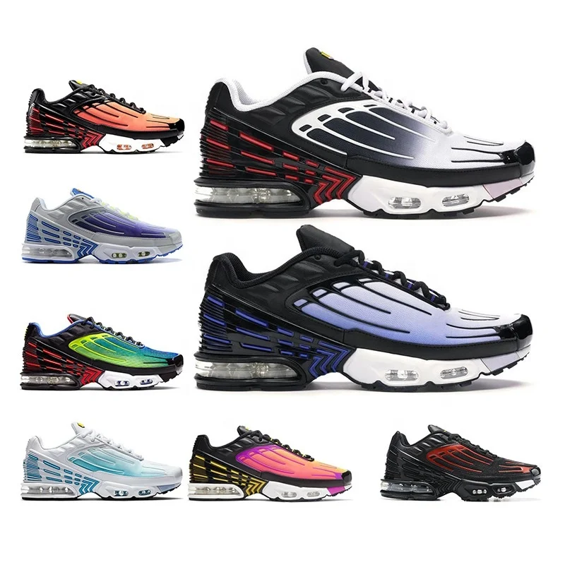 2021 III 3 Men Women Running Shoes Tns Trainers Sports Sneakers Authentic Air Cushioning Breathable Shoes Tn Plus
2021 III 3 Men Women Running Shoes Tns Trainers Sports Sneakers Authentic Air Cushioning Breathable Shoes Tn Plus