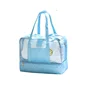 Dong Guan Factory Multi-use Tote Bag Sport Outdoor Polyester Mesh Beach Bag Double Layer Travel Bag