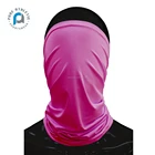 Pure Wholesale Outdoor Elastic 100% Polyester Multifunctional Pink Seamless Tube Bandana Custom
