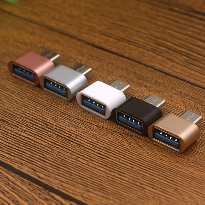 Type-C OTG To USB3.0 Adapter Mini USB C OTG Converter
Type-C OTG To USB3.0 Adapter Mini USB C OTG Converter