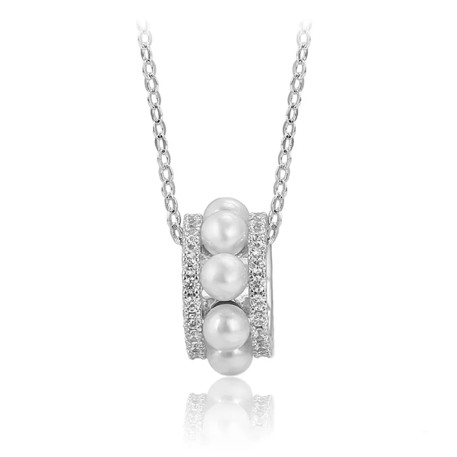 01440 Xuping Jewelry 2021 New Diamond Set Pearl Ring Necklace Fashion Pendant Necklace Ladies Gift Necklace
01440 Xuping Jewelry 2021 New Diamond Set Pearl Ring Necklace Fashion Pendant Necklace Ladies Gift Necklace