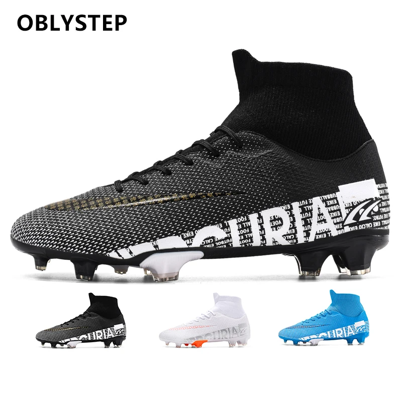 Men's FG Football Boots High Top for Adults and Children Comfortable Sports Sneakers Professional Soccer Shoes Cleats
Men's FG Football Boots High Top for Adults and Children Comfortable Sports Sneakers Professional Soccer Shoes Cleats