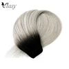 Vlasy wholesale latitude u pointed hair extension double brushed tape hair