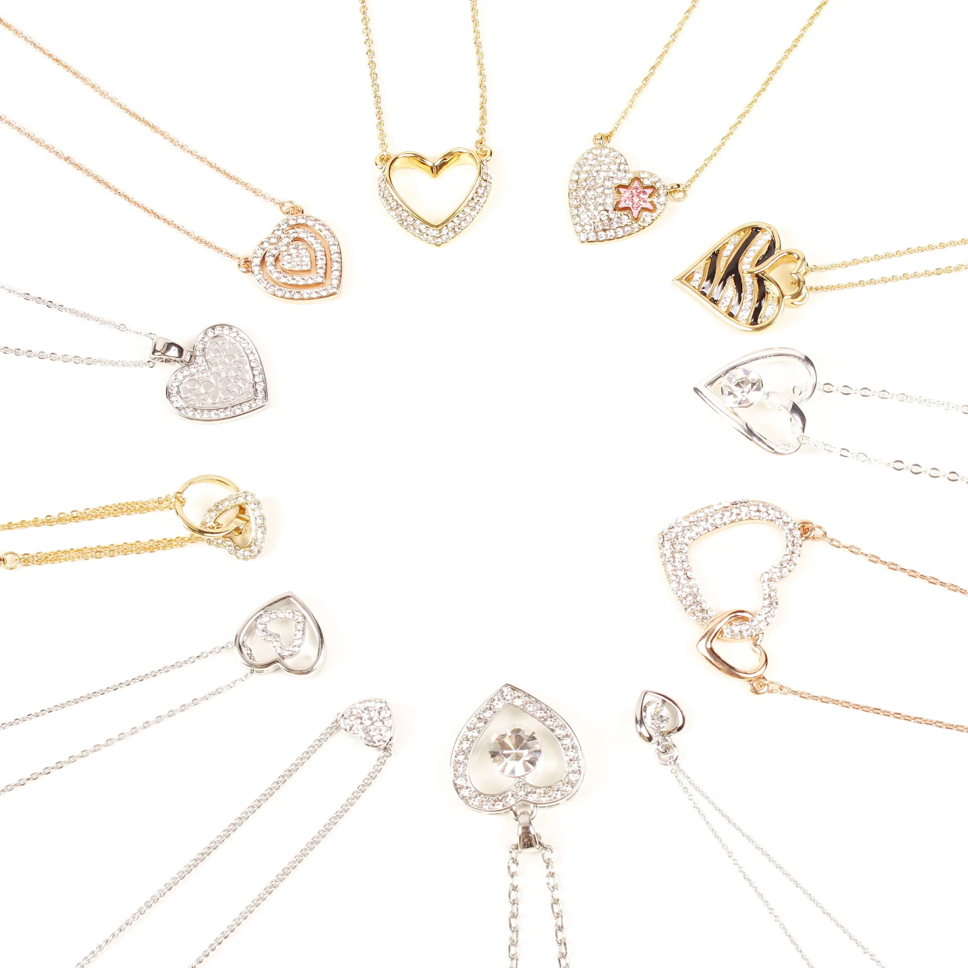 Exquisite And Simple Korean Cute Double Heart-Shaped pendant heart necklace, Gold, rhodium, rose gold, silver,hematite
Exquisite And Simple Korean Cute Double Heart-Shaped pendant heart necklace, Gold, rhodium, rose gold, silver,hematite