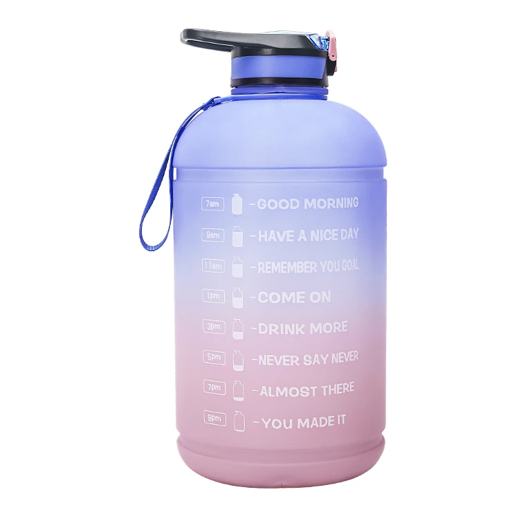 one gallon Large Capacity motivational Water Bottle PETG Plastic Time Marker Fitness for GYM outdoor
one gallon Large Capacity motivational Water Bottle PETG Plastic Time Marker Fitness for GYM outdoor