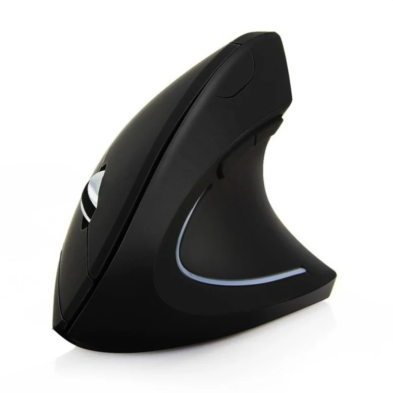 The 6 black buttons are ergonomically designed, and the USB interface is suitable for gamers 2.4G vertical wireless mouse
The 6 black buttons are ergonomically designed, and the USB interface is suitable for gamers 2.4G vertical wireless mouse