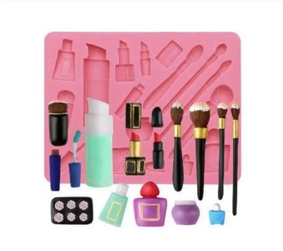 multi make up Silicone Mold sugar craft fondant tools cake decorating soap mould baking tool DIY kitchen
multi make up Silicone Mold sugar craft fondant tools cake decorating soap mould baking tool DIY kitchen