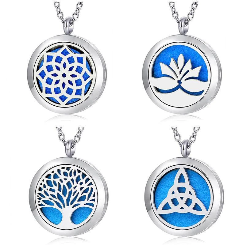 Titanium steel perfume jewelry 316L stainless steel hollow-out perfume box pendant necklace
Titanium steel perfume jewelry 316L stainless steel hollow-out perfume box pendant necklace