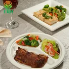 Disposable Plate Disposable Plates 10 Eco-Friendly Disposable Biodegradable Sugarcane Bagasse Round 10 Inch Plate