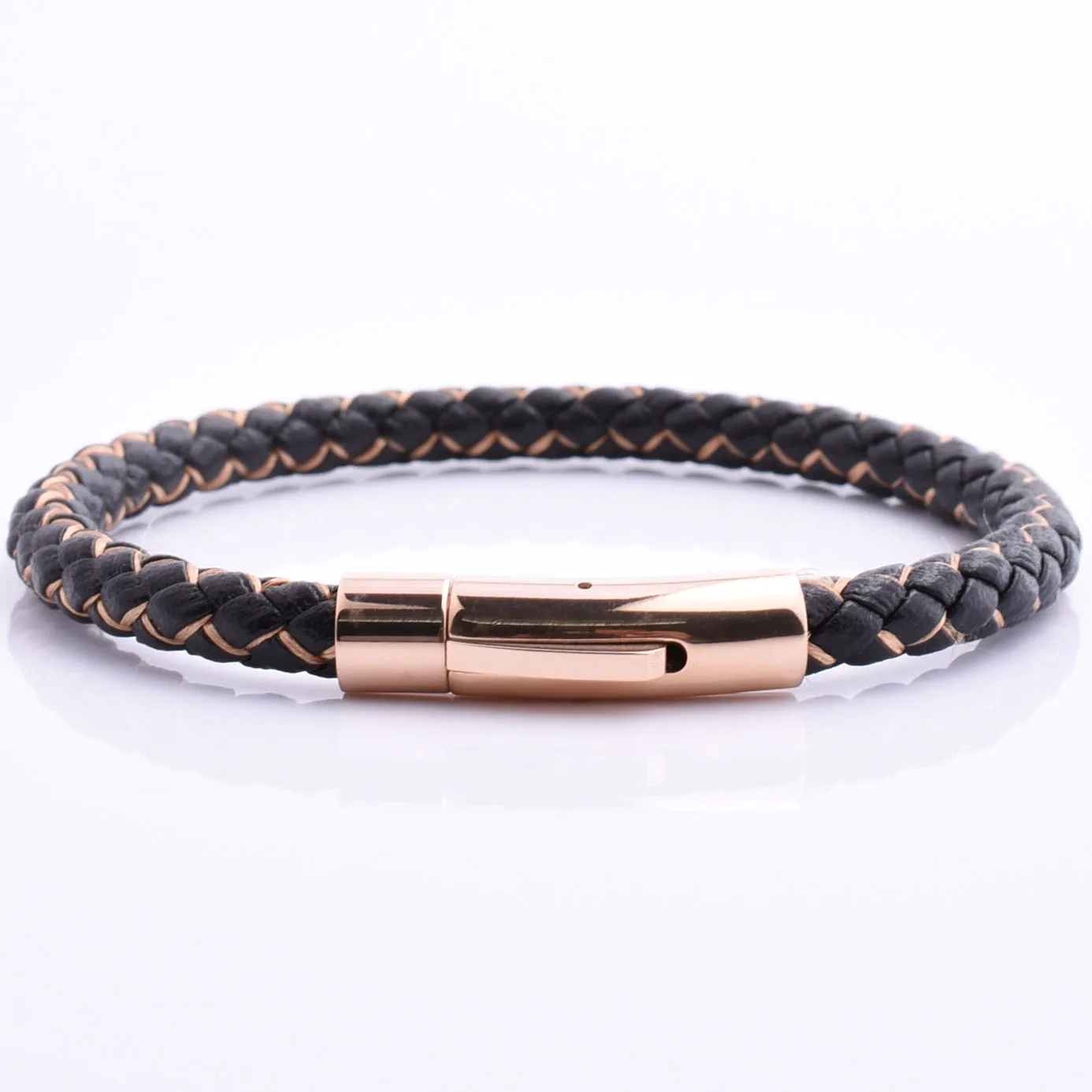 Fashionable New Arrival Genuine Leather Nautical Leather Rose Gold Buckle Bracelet Men Women
Fashionable New Arrival Genuine Leather Nautical Leather Rose Gold Buckle Bracelet Men Women