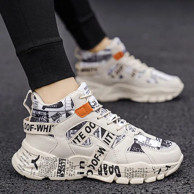 Sneaker Popular Mesh Man's Casual Sports Shoes Sepatu Sneaker Men Running Shoes Thick Cotton High-top Shoes Wholesale
Sneaker Popular Mesh Man's Casual Sports Shoes Sepatu Sneaker Men Running Shoes Thick Cotton High-top Shoes Wholesale