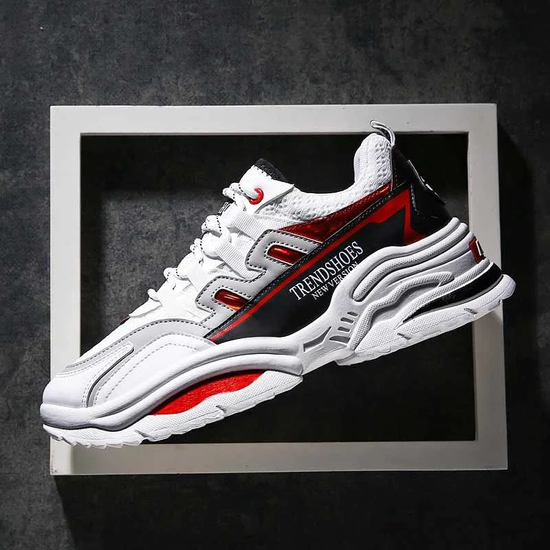 men's sports shoes black runway look fashion daddy shoes, White blue white yellow black
men's sports shoes black runway look fashion daddy shoes, White blue white yellow black