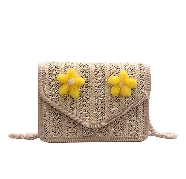 Fashion Low Price Customized Cute Flower Handbags Wholesale Shoulder Messenger Straw Women Bags Small Beach Bag
Fashion Low Price Customized Cute Flower Handbags Wholesale Shoulder Messenger Straw Women Bags Small Beach Bag