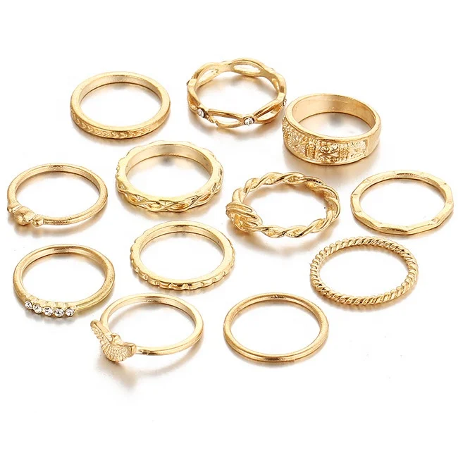 2021 Boho Vintage Gold Star Knuckle Rings For Women BOHO Crystal Star Crescent Geometric Female Finger Rings Set
2021 Boho Vintage Gold Star Knuckle Rings For Women BOHO Crystal Star Crescent Geometric Female Finger Rings Set