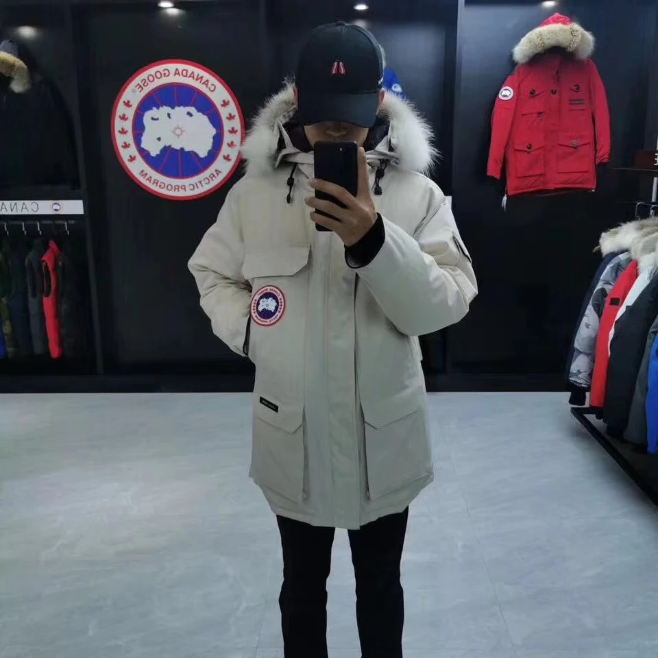 Super hot mid-length down jacket women warm winter down jacket goose with hoody, Black/white
Super hot mid-length down jacket women warm winter down jacket goose with hoody, Black/white