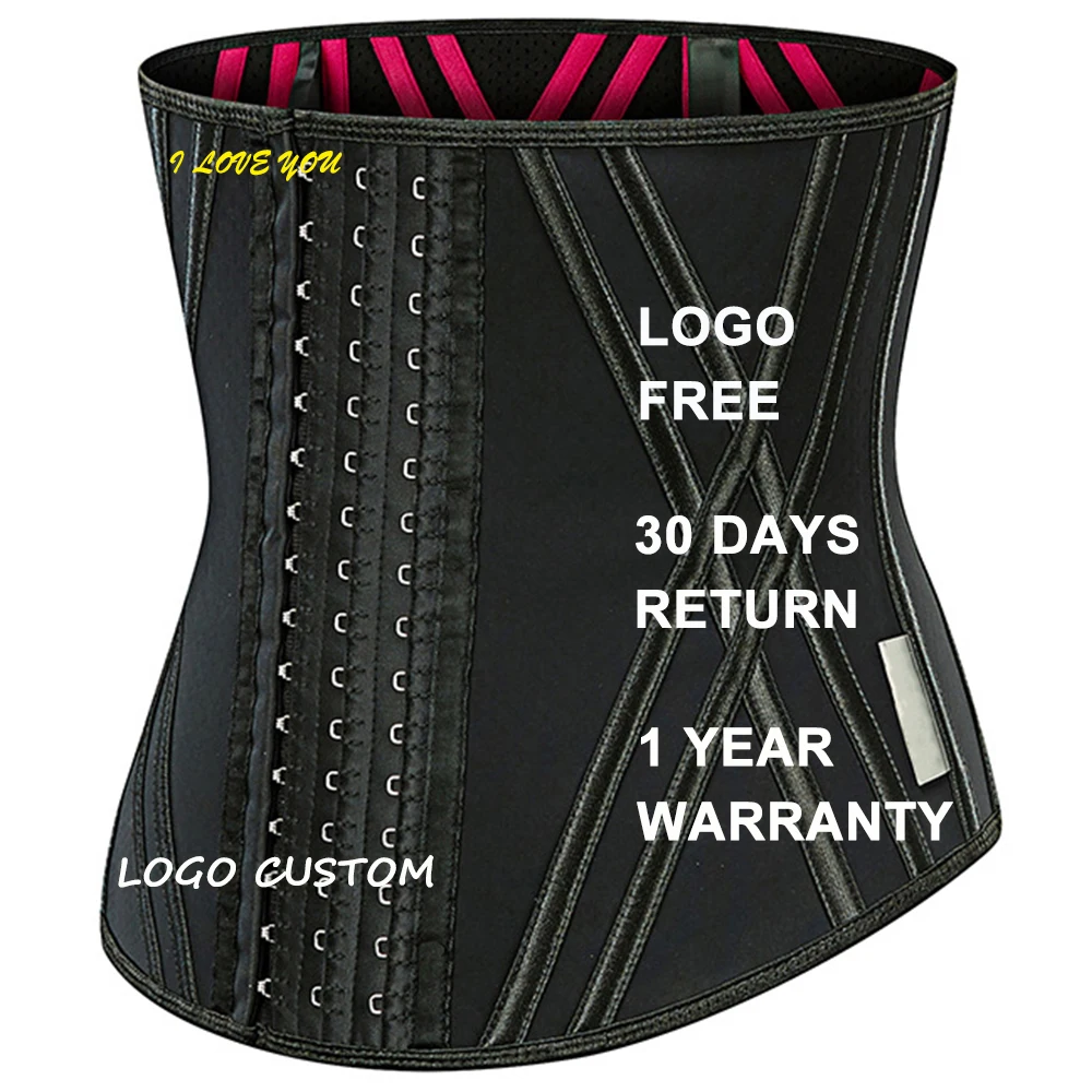 Free Custom Logo Wholesale Waist Trainer For Women Stronger Compression Shaper Bodi Corset Belt Waist Cinchers Latex, Black/customized
Free Custom Logo Wholesale Waist Trainer For Women Stronger Compression Shaper Bodi Corset Belt Waist Cinchers Latex, Black/customized