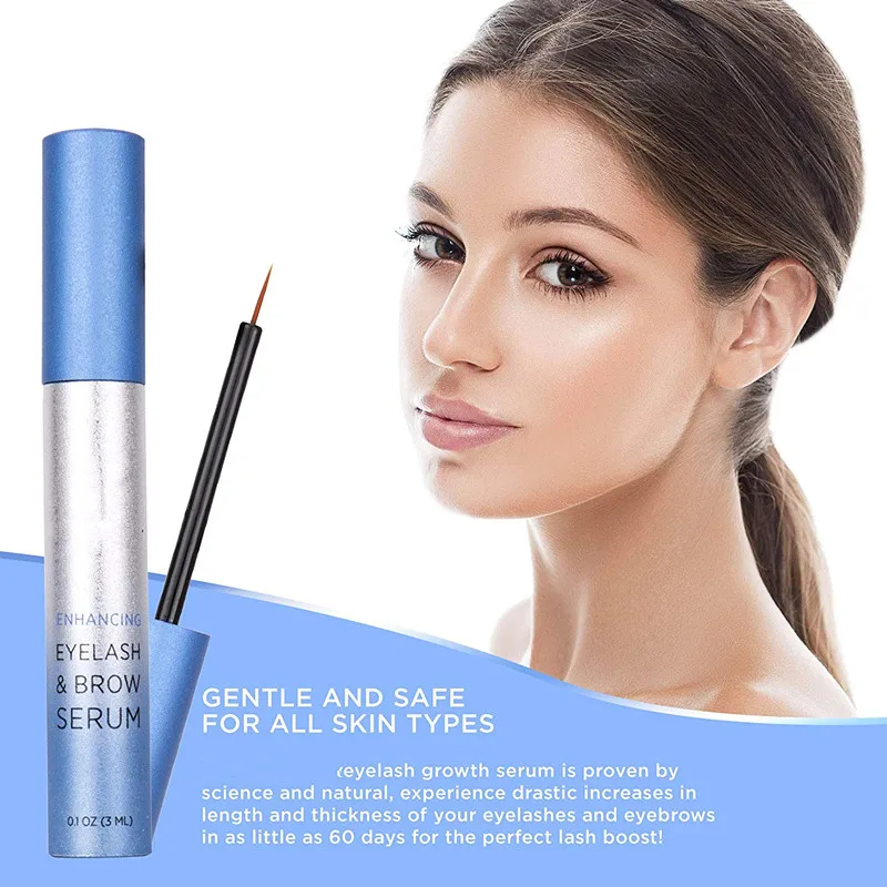 private label good quality hot sale eyebrow growth serum