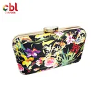 Elegant China style leather lady clutch evening bag