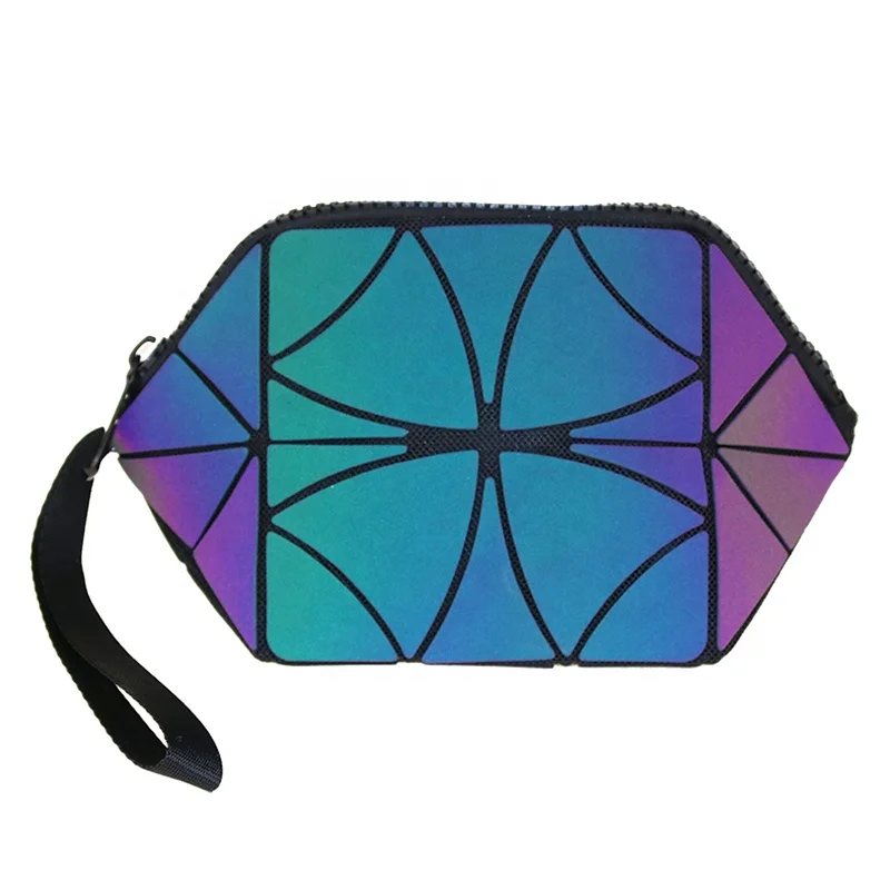 Cosmetic Case Wholesale Custom Holographic Cosmetics Travel Colorful Black Makeup Bag, Luminous
Cosmetic Case Wholesale Custom Holographic Cosmetics Travel Colorful Black Makeup Bag, Luminous