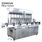 ZONESUN YT8T-8G Automatic Honey Fruit Juice Soap Detergent Paste 8Heads Bottle Filling Machine Line With Cheap Price