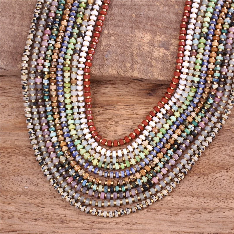 Bohemian Tiny Natural Stone Jaspers Seed Beads Choker Necklace Boho Holiday Torques Collar Necklace Quality Jewelry Dropshipping Popular jewelry
Bohemian Tiny Natural Stone Jaspers Seed Beads Choker Necklace Boho Holiday Torques Collar Necklace Quality Jewelry Dropshipping Popular jewelry