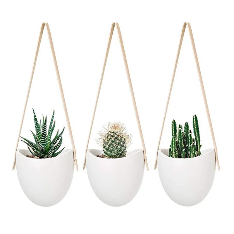 white modern home decor geometric living wall garden hanging ceramic flower plant pot succulent planter for indoor plant, As picture
white modern home decor geometric living wall garden hanging ceramic flower plant pot succulent planter for indoor plant, As picture
