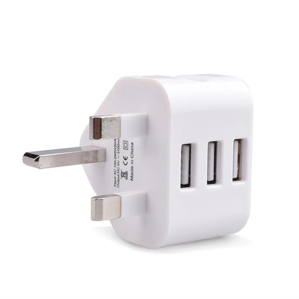 3 USB Phone Charger Wall UK Plug 5V3.1A Fast Mobile Wall Charger Adapter Travel USB Mobile Wall Charger For Samsung, White
3 USB Phone Charger Wall UK Plug 5V3.1A Fast Mobile Wall Charger Adapter Travel USB Mobile Wall Charger For Samsung, White